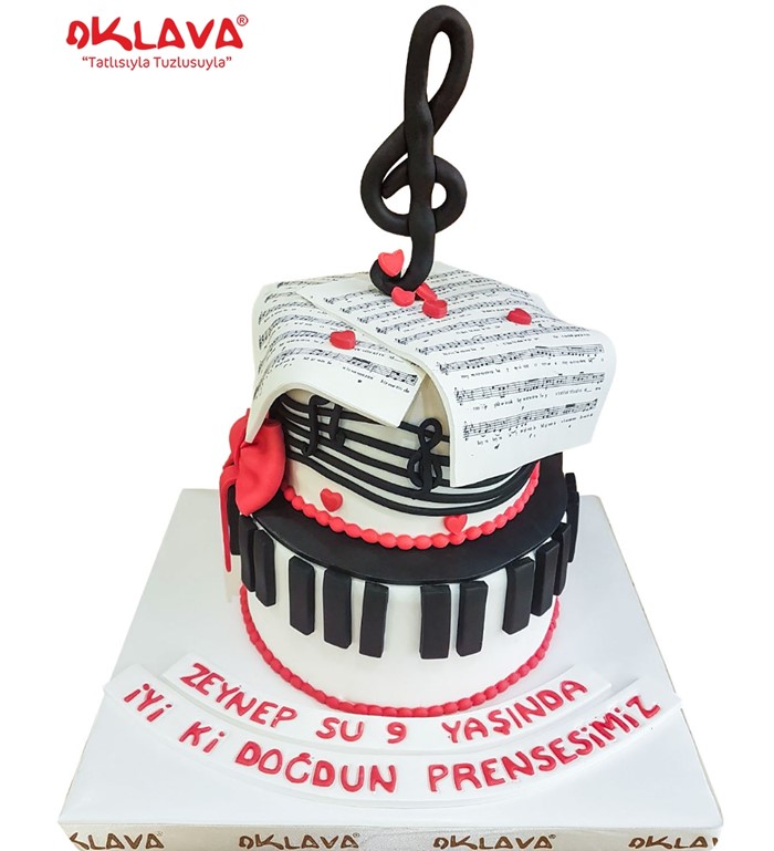 muzik pastası, müzik pasta modelleri