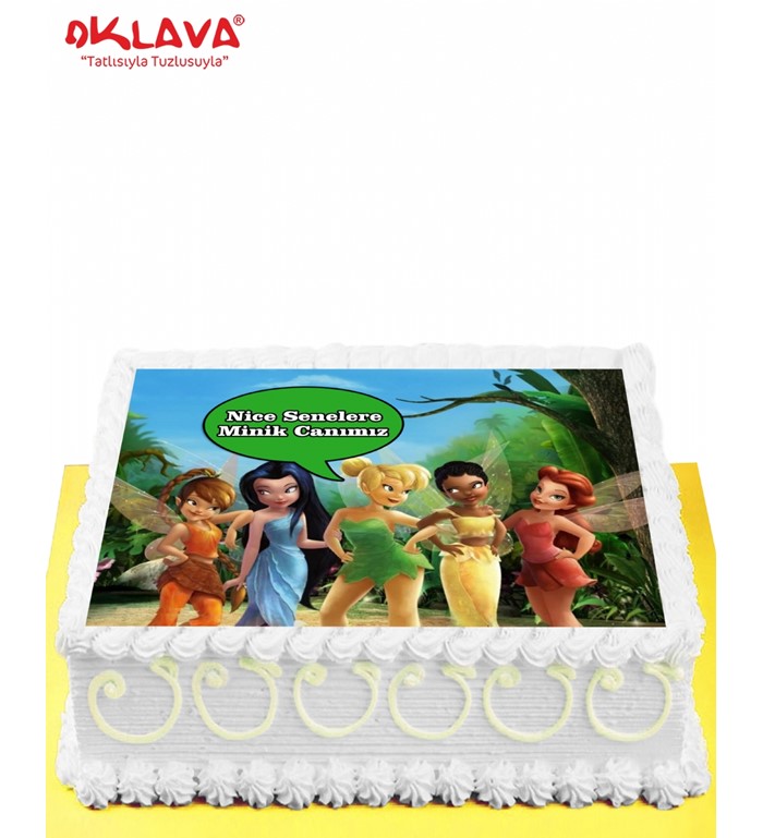 tinkerbell pasta siparişi, tinkerbell pasta modelleri