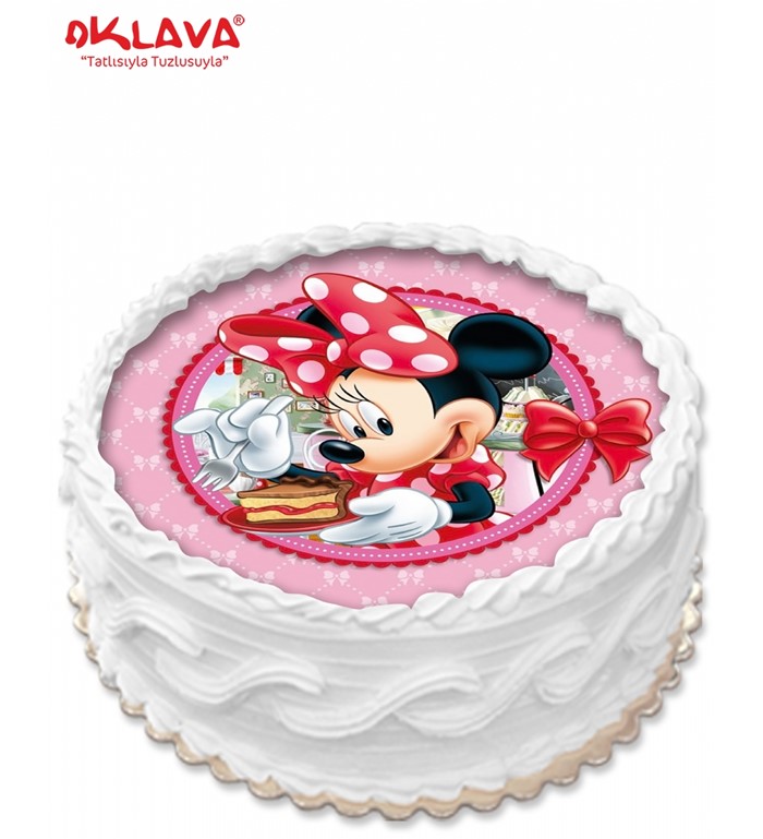 minnie mouse pastası, minnie ve mickey mouse pastası