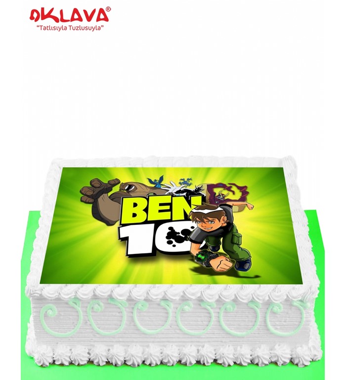 ben ten pasta modelleri, çizgi film pastaları