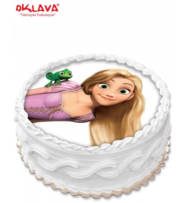 kurbağa ve rapunzel, rapunzel pasta modelleri