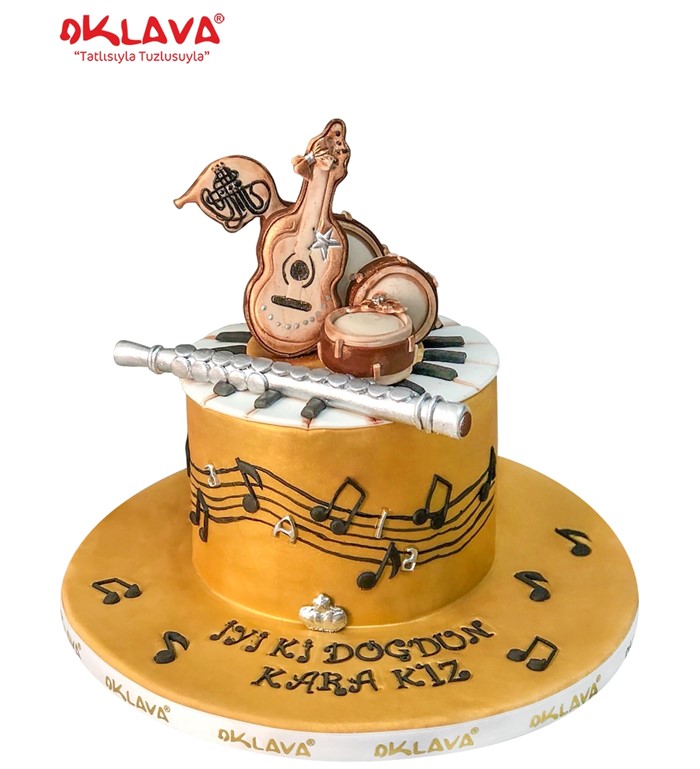 müzikol pasta siparişi, müzisyen pastası, müzisyen pasta