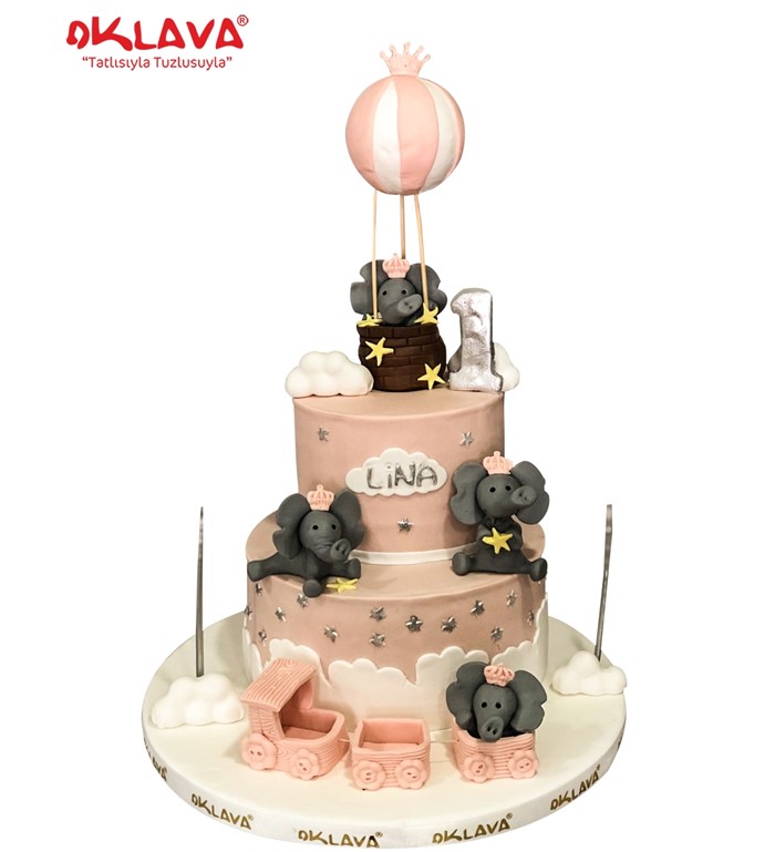 filler pastası, filli pasta modelleri, hayvanlı pastalar