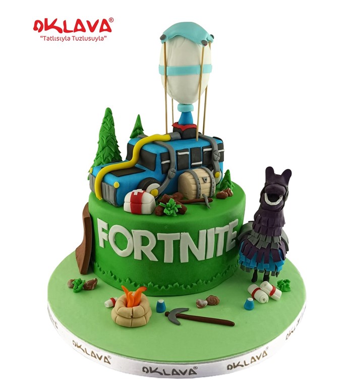 Fortnite pastası, Çocuk pastaları, Fortnite butik pasta