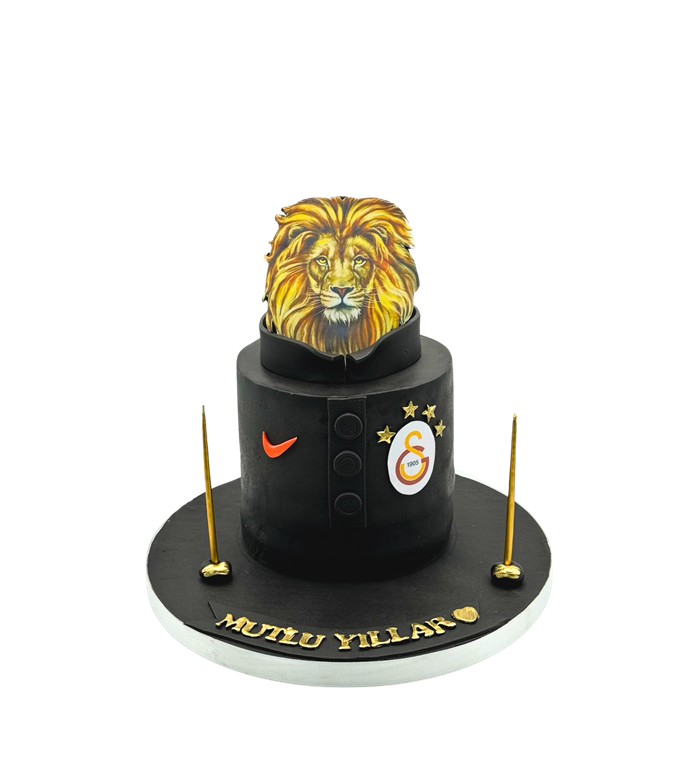 Galatasaray, aslan, doğum günü pastası, taraftar pasta, gs