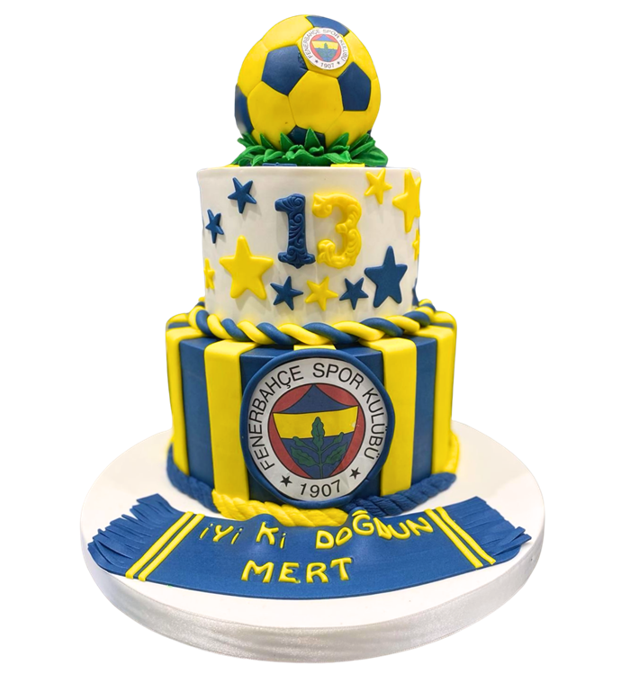 Fenerbahçe, doğum günü pastası, futbol, taraftar pasta