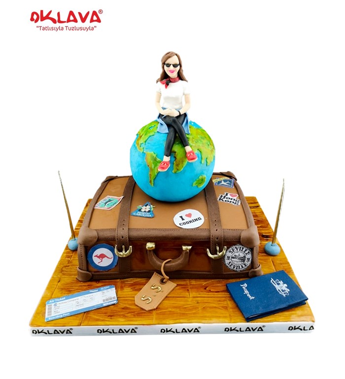 dünya pastası, dünya turu pastası, özel pasta modelleri