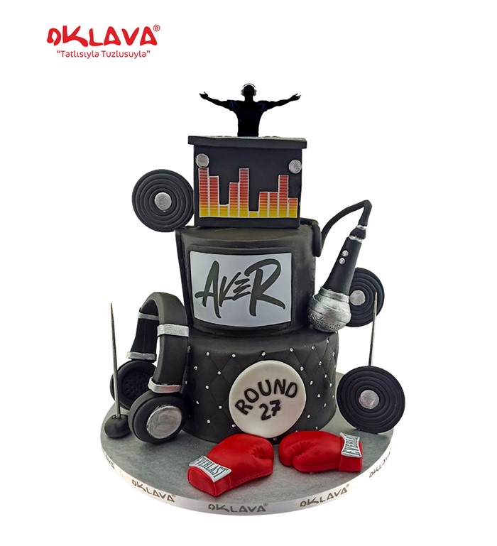 dj pastası, özel tasarımlı pasta, meslek pastaları, müzisyen