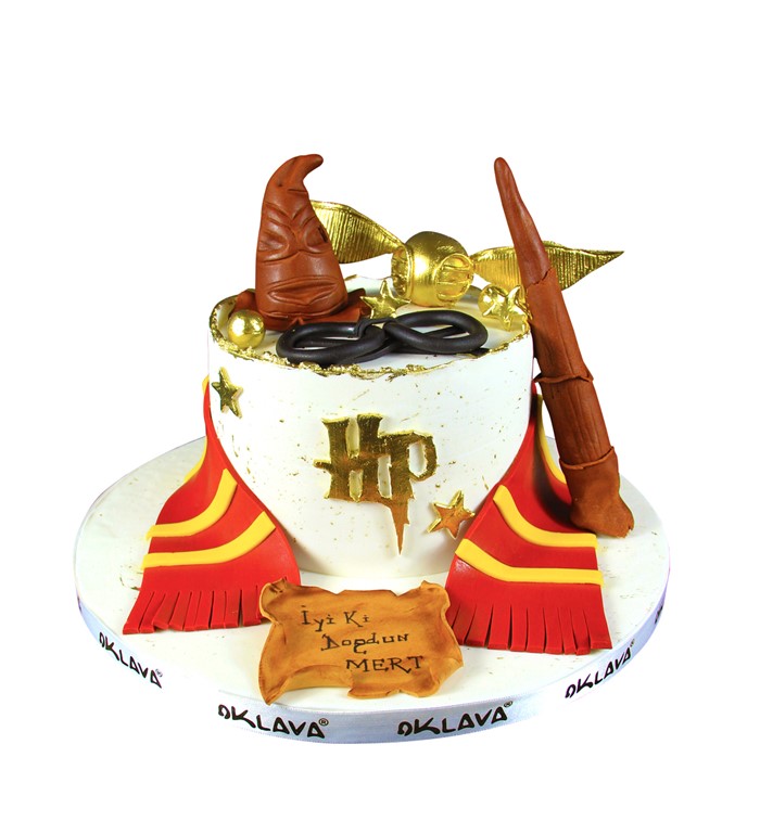 harry potter pasta, harry patter konseptli pasta, cake 