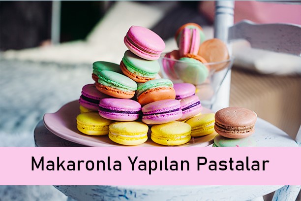 Makaronla yapılan pastalar, doğum günü pastası, butik 