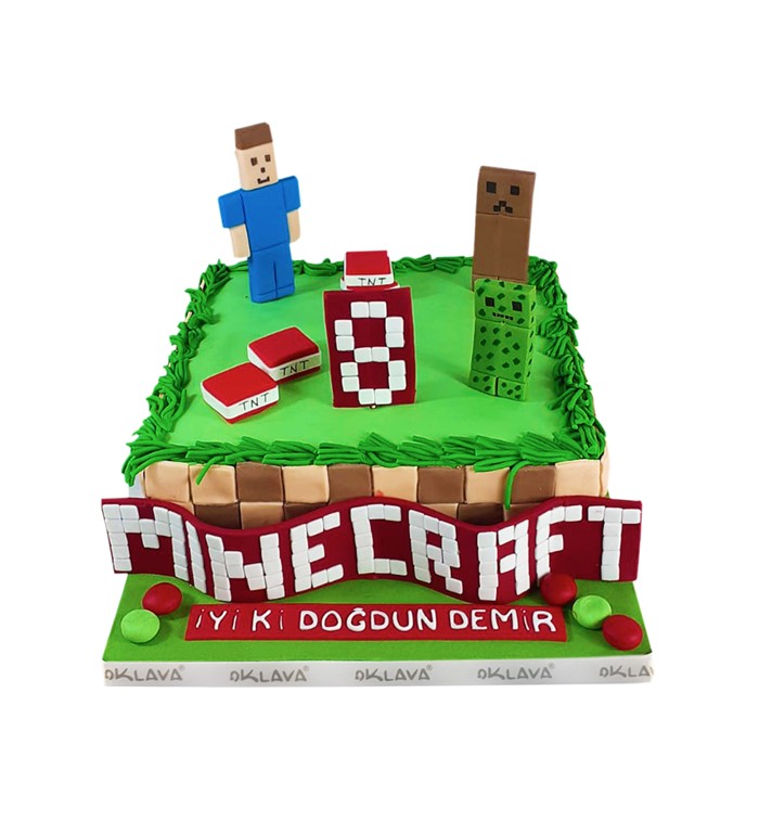 minecraft konseptli pasta, minecraft, minecraft pastası