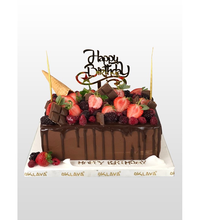 özel çikolatalı doğum günü pastası, doğum günü, butik