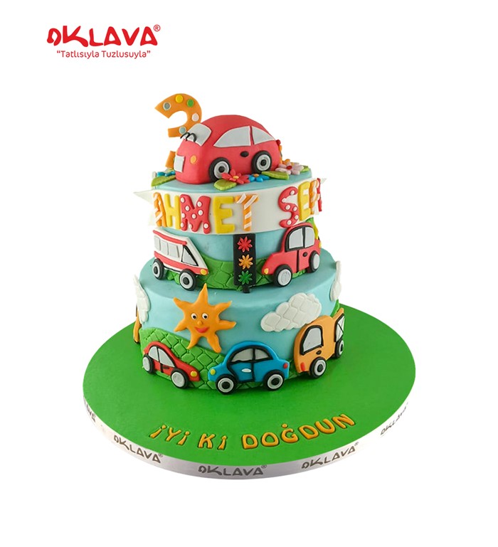 arabalı pasta, rakamlı pasta, doğum günü pastası, özel pasta