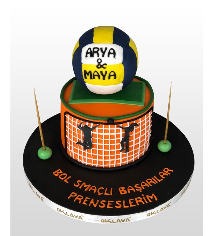 voleybol pastası, fenerbahçe voleybol pastası